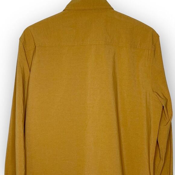 Swiss Tech Long Sleeve Button Down Outdoor Shirt Copper Penny Men’s Size Medium - Picture 5 of 9